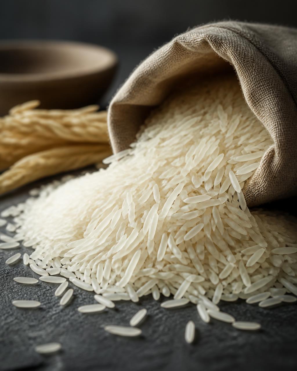 Long grain basmati rice